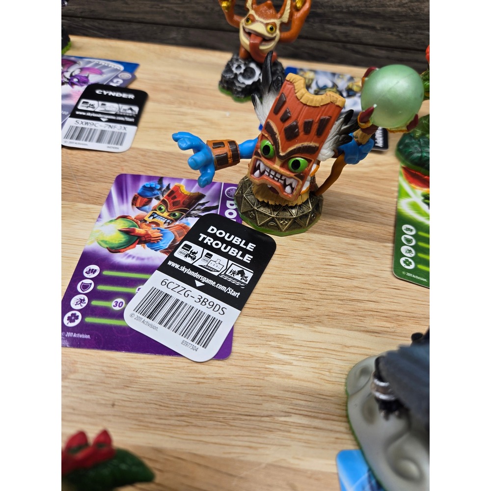 Skylanders Spyros Adventure Double Trouble Figure with Card and Web Code Sticker